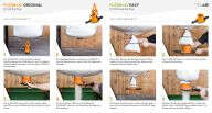 FLEDBAG Fledbag Profi Kombipaket 1 x Original + 1 x Easy